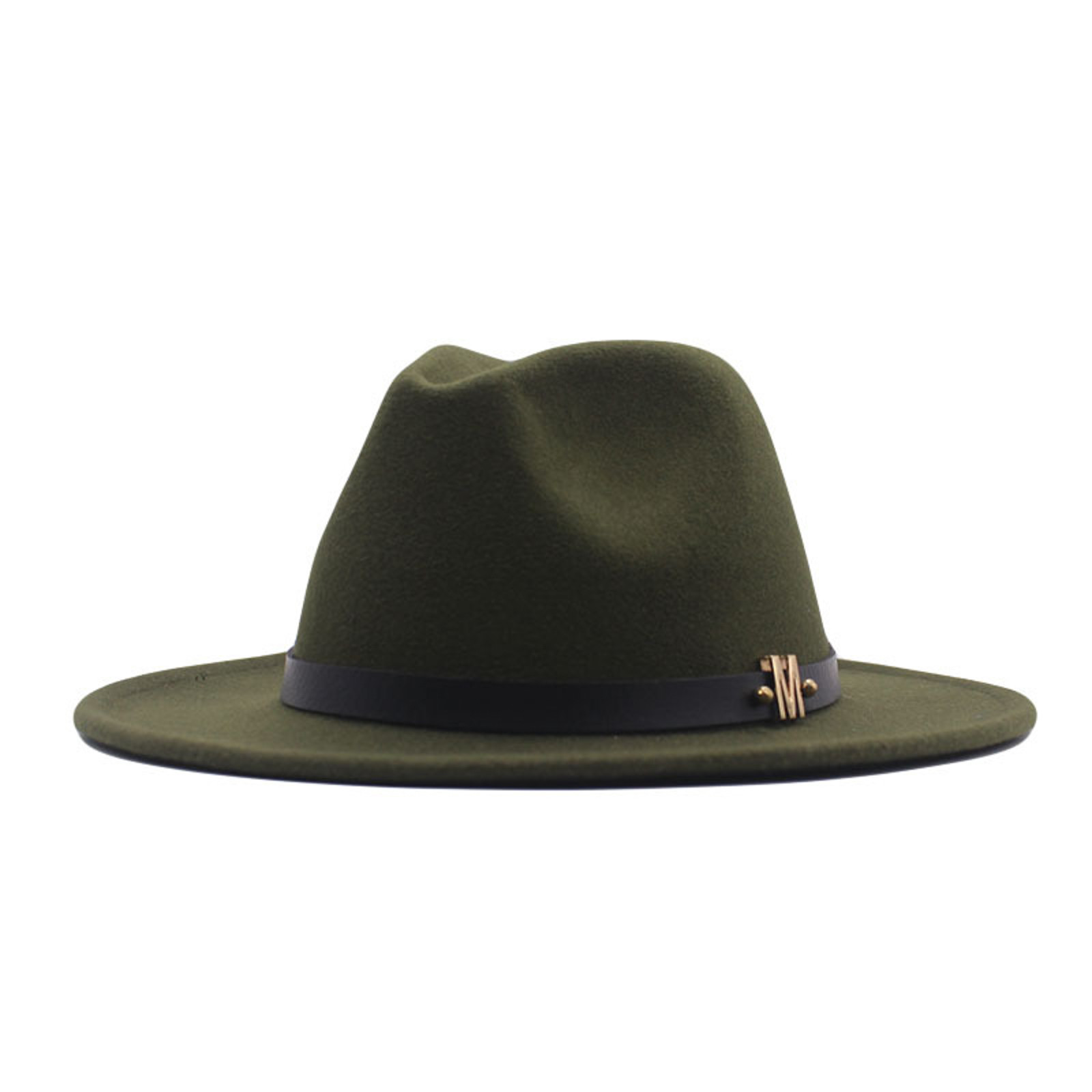 thumbnail image 2 of Sombrero fedora clásico de Panamá para mujer: correa ajustable, mezcla de algodón, versátil para uso formal y diario, 2 of 2